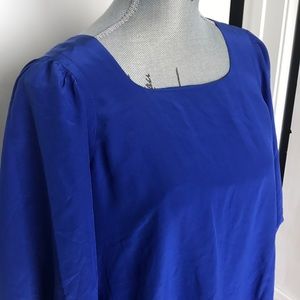 Express Dresses - Colbalt blue silk shift dress Express Dresses - Colbalt blue silk shift dress